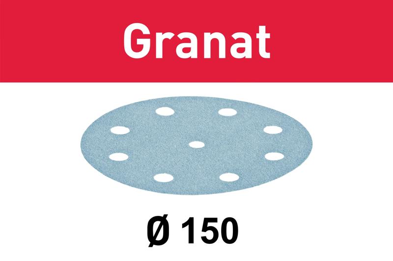 Product image for Festool Abrasive Granat D150 P100 GR/50