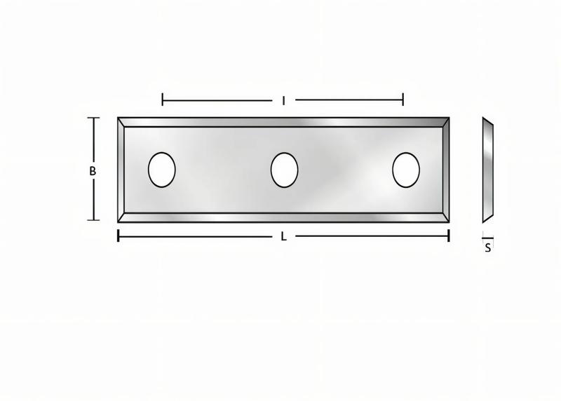 Image du produit Couteau réversible HM 50 x 9 x 1,5 panneaux revêtus, MDF