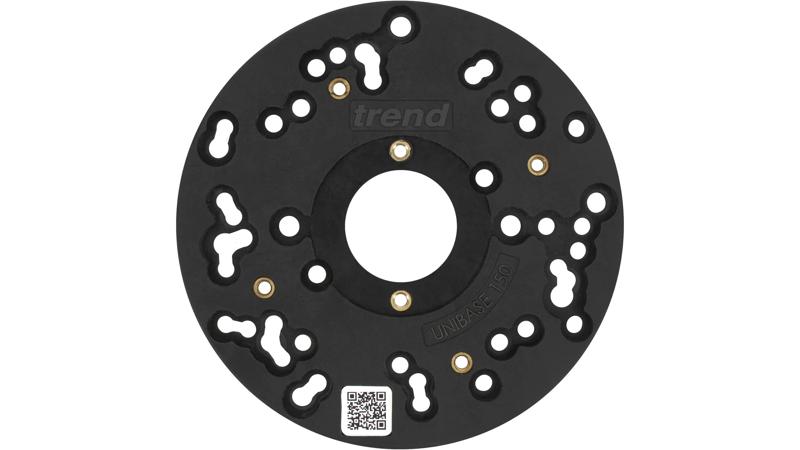 Product image for Unibase 150 Universal Plunge Router Sub-Base 150mm