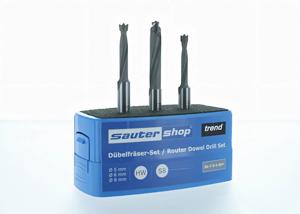 Dowel cutter set 3-piece S8