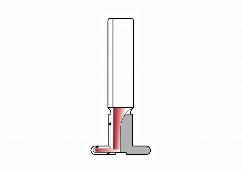 Product image for T-slot radius cutter Ø 40.8 mm