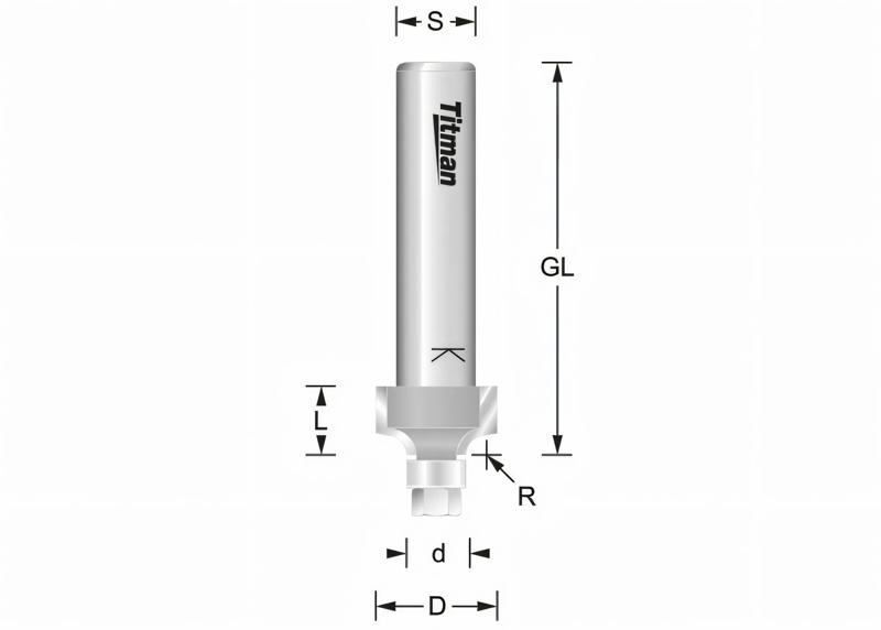 Product image for Rounding cutter Mini  R3mm