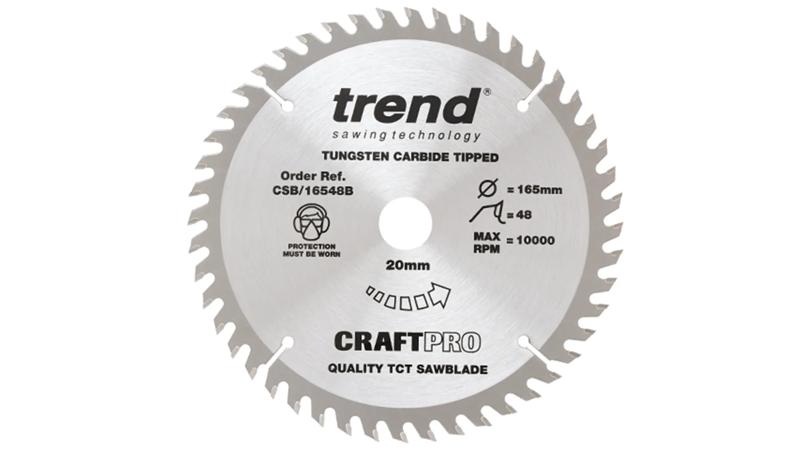 Product image for Circular saw blade HM 165 x 2.4/1.6 x 20 mm, Z=48