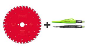 Freud Circular Saw Blade 160 x 20 + Pica Pencil
