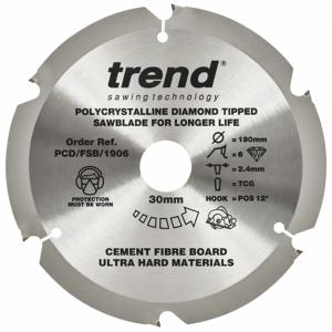 Circular saw blade DIA 190x2.4/1.6x30, TFZ=6