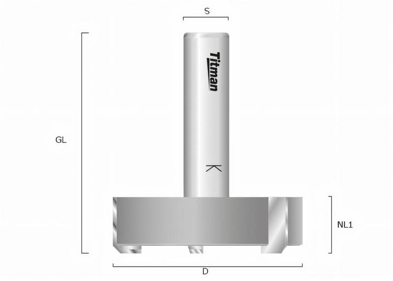 Product image for Recess Cutter Z3 Ø 50 mm