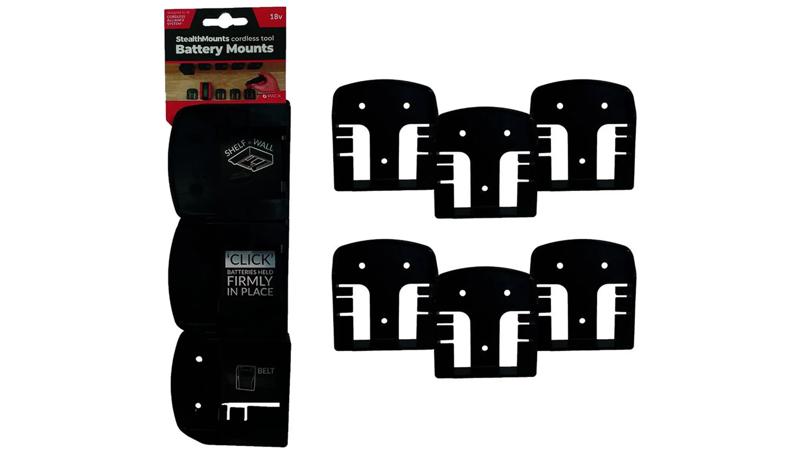 Product image for Black StealthMounts for CAS, 6 pcs.