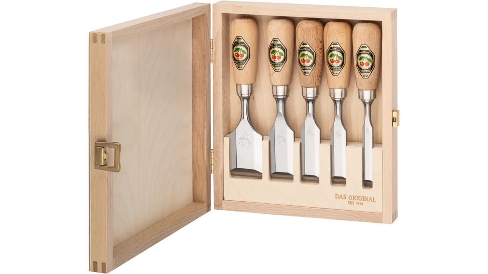 kurzbeitelsatz-holzkasten-5teilig-kirschen-ki-1157000-02