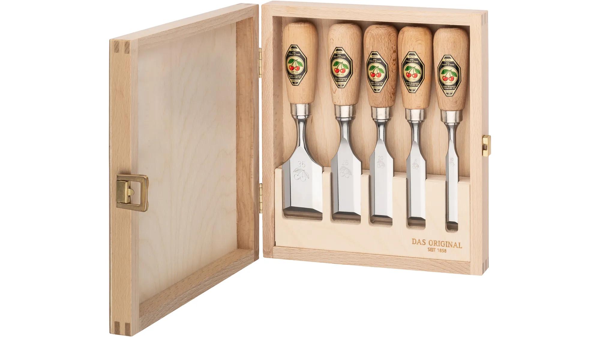 kurzbeitelsatz-holzkasten-5teilig-kirschen-ki-1157000-02
