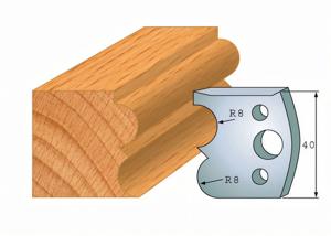 Pair of profiling knives 028