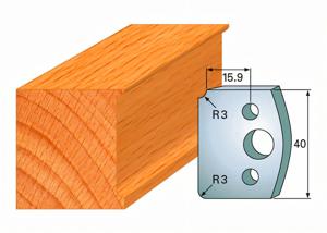 Pair of moulding knives 170
