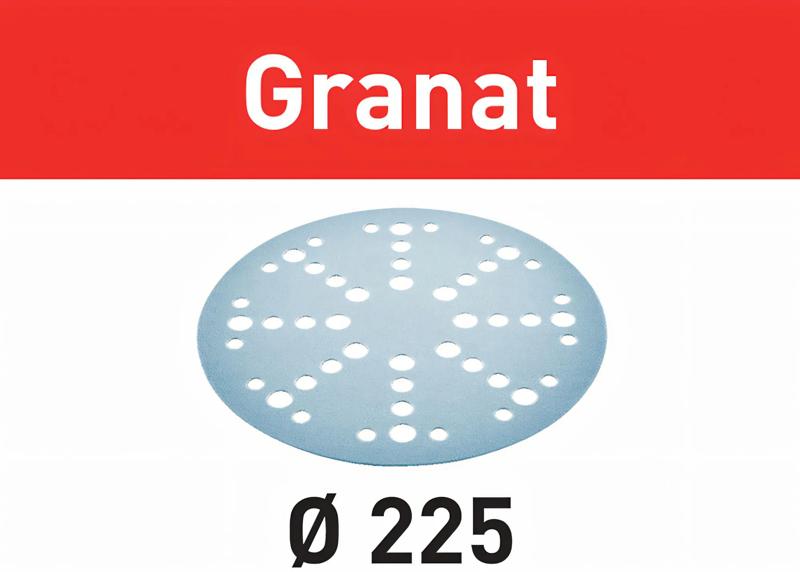 Product image for Festool Abrasive sheet Granat STF D225/128 P180 GR/25