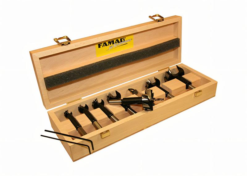 Product image for Bormax Prima 7 Piece Forstner bit set 
