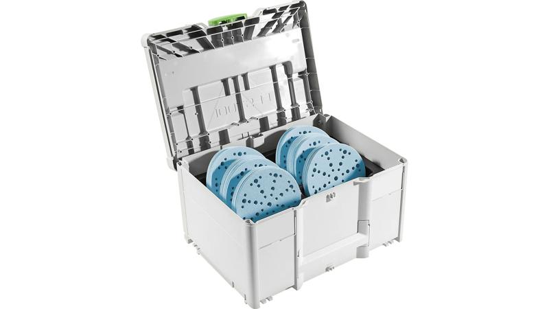 Product image for Festool Abrasives Systainer³ Granat SYS-STF D150 GR-Set