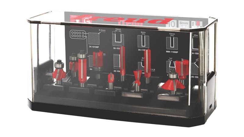 Product image for Freud milling cutter set MIX ADVANCED 10 pcs. | S8