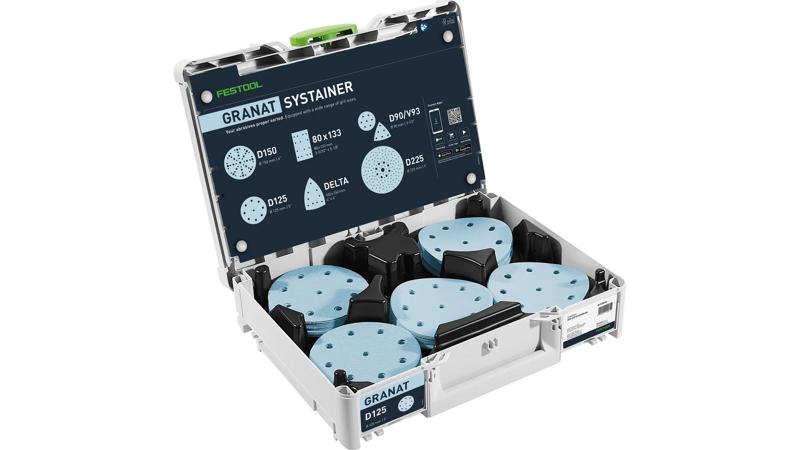 Image du produit Festool Systainer³ d'abrasifs D125 GR SYS Granat