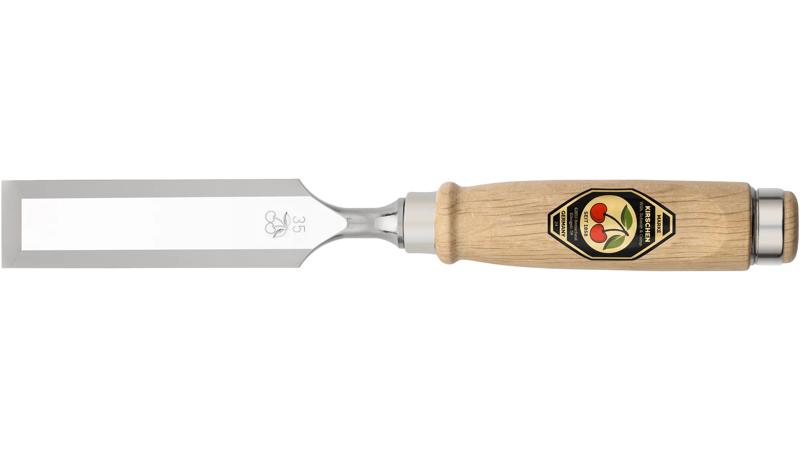 Image du produit Ciseau à bois KIRSCHEN avec manche en hêtre blanc, 35 mm