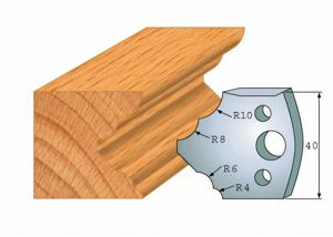 Pair of moulding knives 125