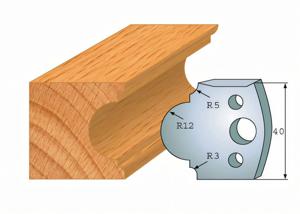 Profile knives No.018 - 2pcs