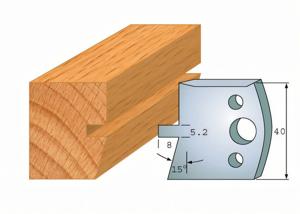 Pair of deflectors 086