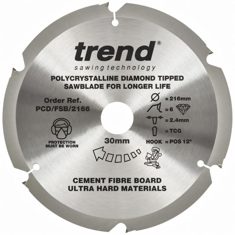 Product image for Circular saw blade DIA 216x2.4/1.6x30, TFZ=6