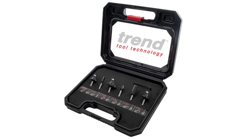 Product image for Trend 6pc Starter Cutter Set 8mm Shank