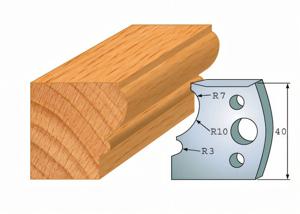 Pair of moulding knives 105