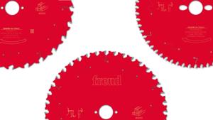 Jeu de lames de scie circulaire "Les Rouges" 254 / II