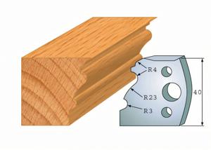 Pair of moulding knives 103