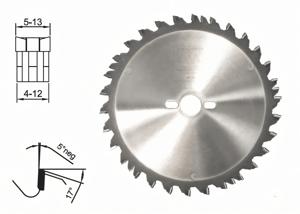 Kit d'élargissement pour le set de lames de scie circulaire Dado D 250 mm