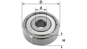 Ball Bearing D 22mm d 6mm