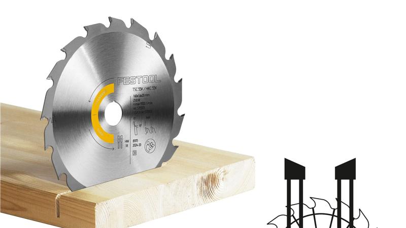 Product image for Festool Saw blade WOOD STANDARD HW 160x1,6x20 W18