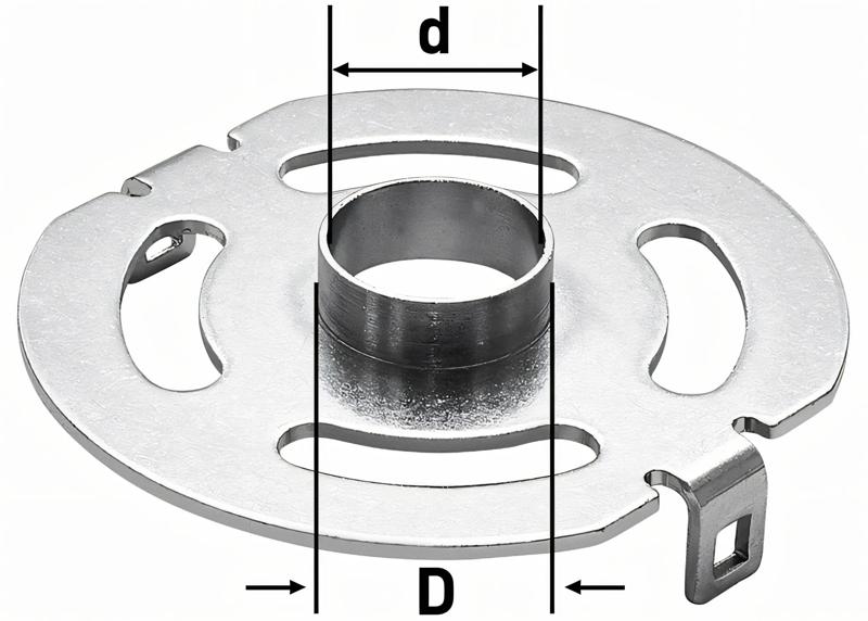 Product image for Festool Copying ring KR-D 17,0/OF 1400