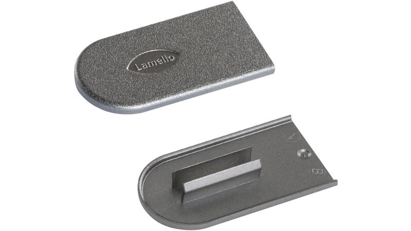 Product image for LAMELLO Cabineo cover cap, steel dark