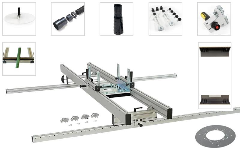 Product image for Router Sled sauter SlabMatrix Pro XL 1.0 SET