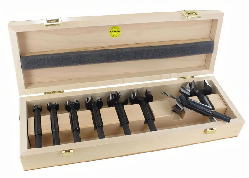 Product image for Bormax Prima 8 Piece Forstner bit set 