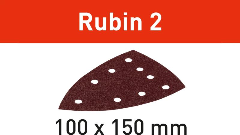 Product image for Festool Sanding disc Rubin 2 STF DELTA/9 P60 RU2/50