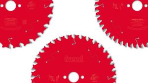 Jeu de lames de scie circulaire "Les Rouges" 160