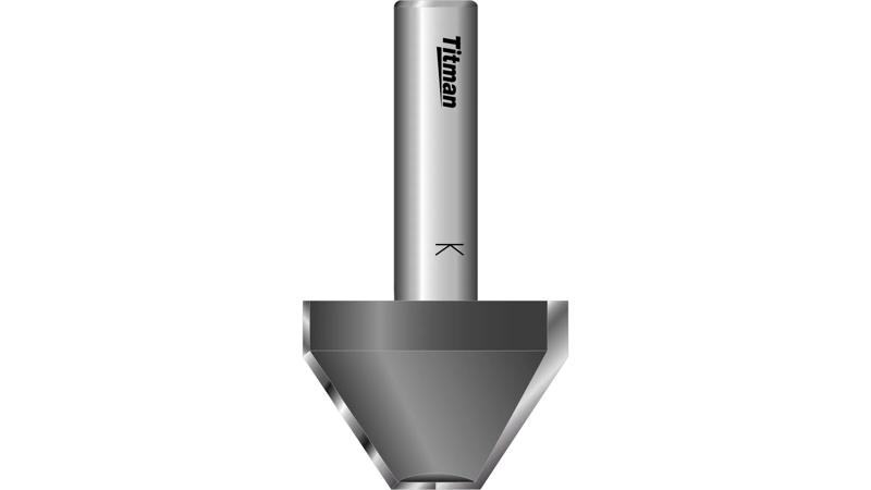 Product image for Chamfer bit 60° D38