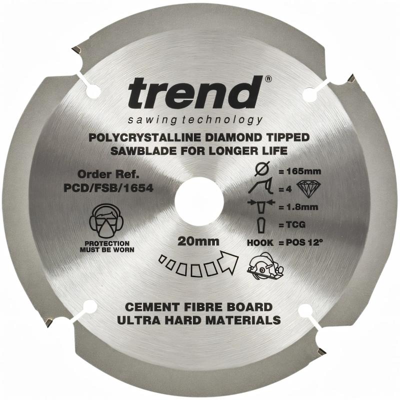 Product image for Circular saw blade DIA 165x1,8/1,4x20, TFZ=4