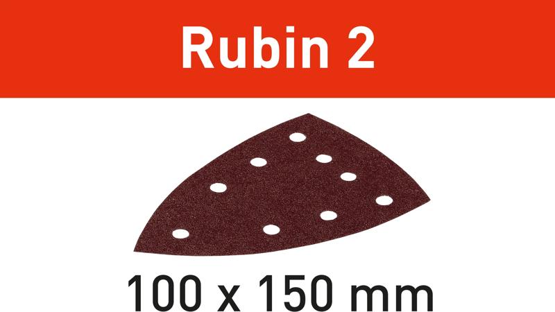 Product image for Festool Sanding disc Rubin 2 STF DELTA/9 P100 RU2/50