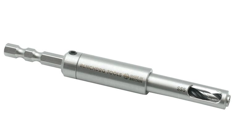 Product image for Benchdogs 5mm Shelf Pin Drill Guide