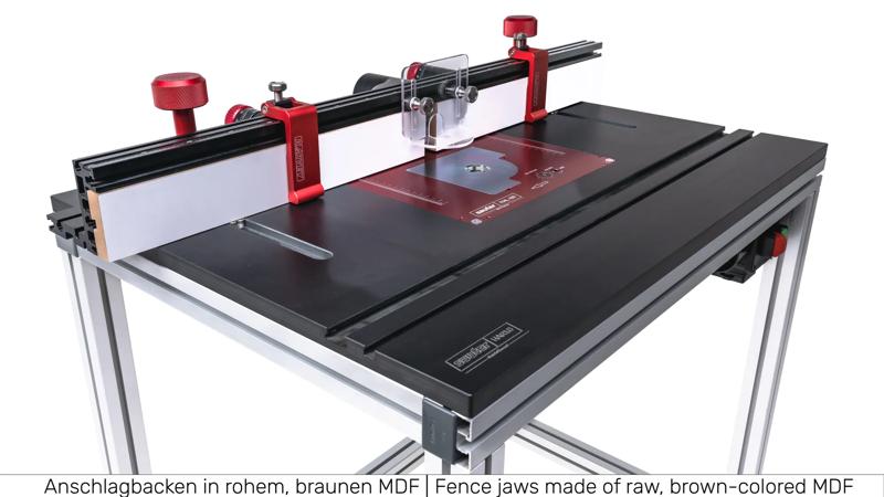 Product image for sauter FML-BR Router Table Set - Red Edition