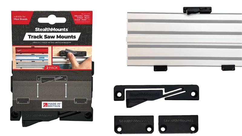 Product image for Balck StealthMounts Track Mount, 2 pcs.