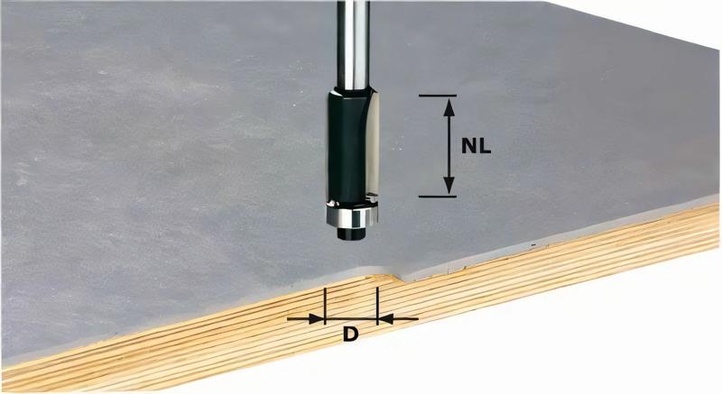 Product image for Festool Edge trimming cutter HW S8 D12,7/NL25