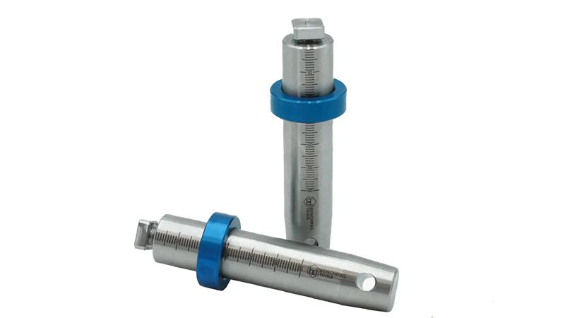 Product image for Benchdogs Stainless Steel Guide Rail Dogs & Aluminium B-Coll