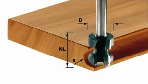 Festool Hand rail cutter HW S8 D22/16/R2,5+6