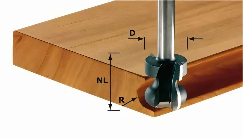 Product image for Festool Hand rail cutter HW S8 D22/16/R2,5+6