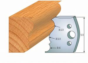 Pair of profiling knives 506