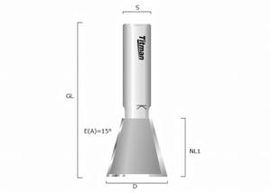 Fraises à queue d'aronde HW (HM)